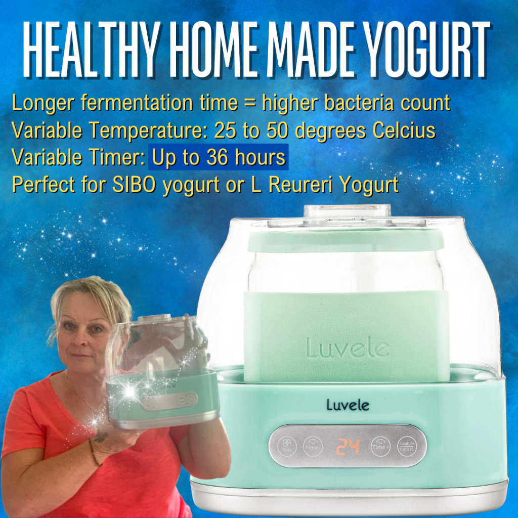 Home Made Yogurt Luvele yogurt maker banner
