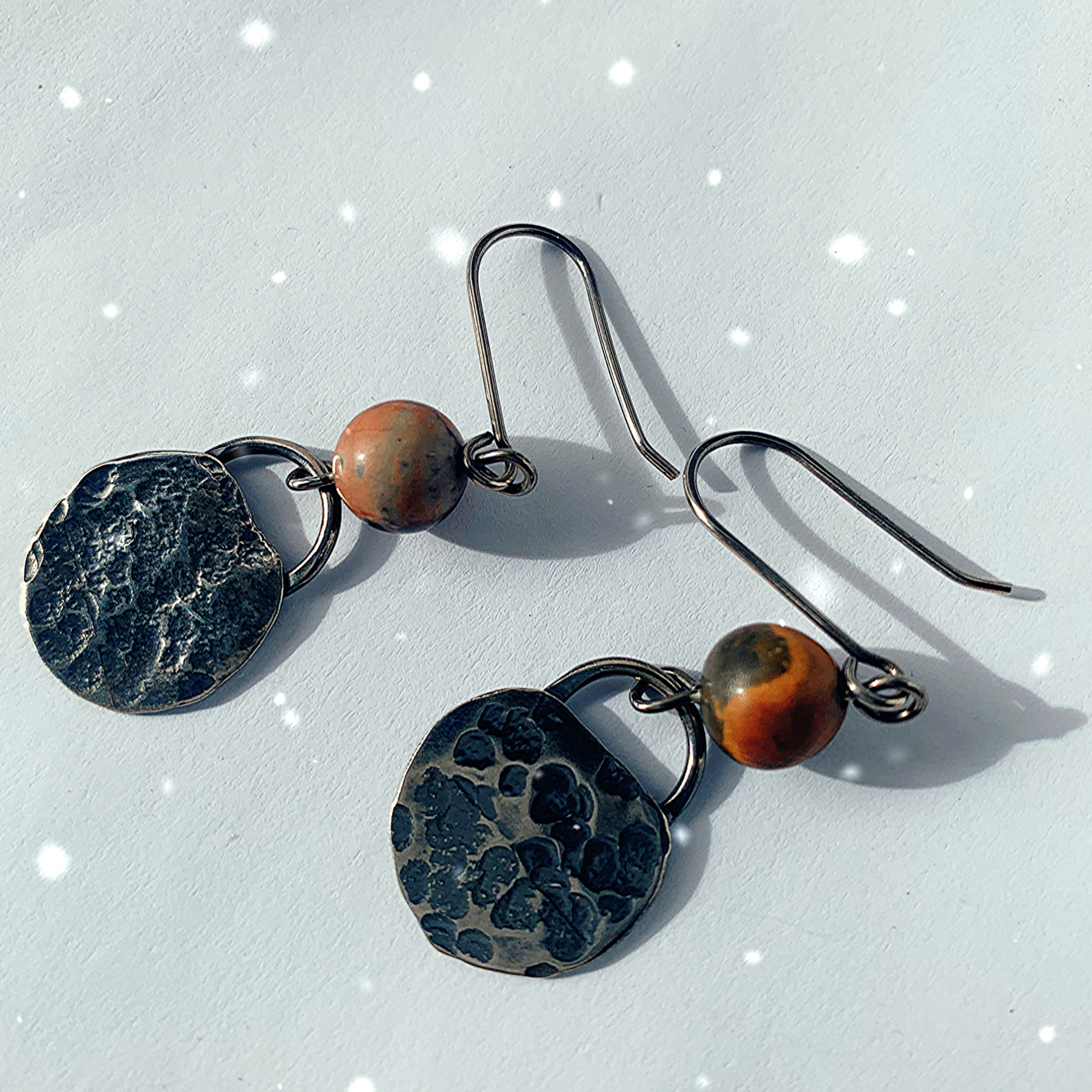silver picasso jasper earrings silver picasso jasper earrings