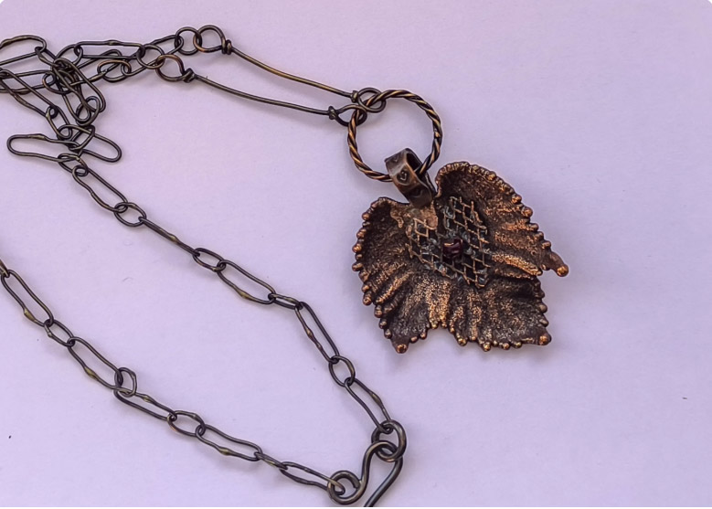 Copper necklace