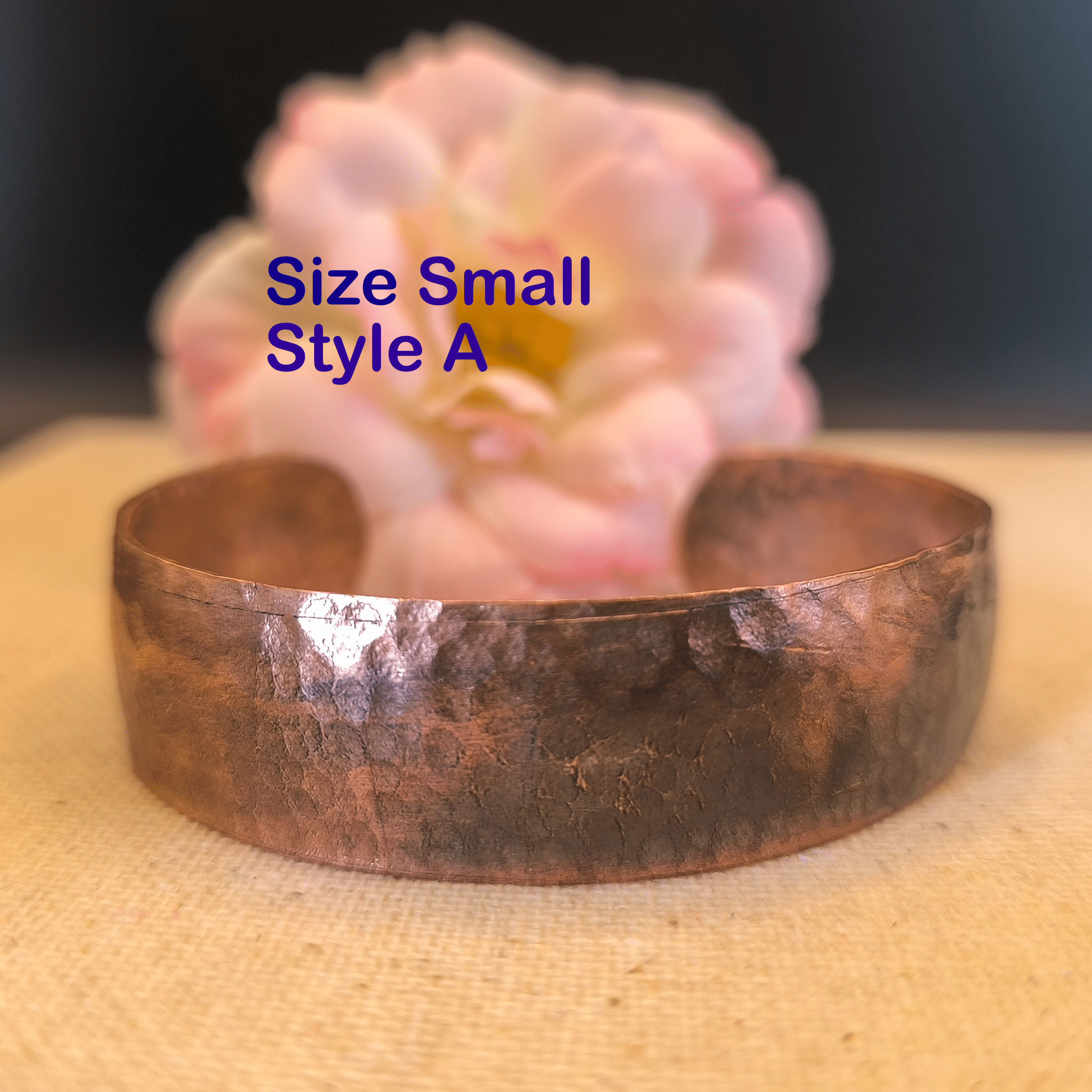 Handmade copper bracelet