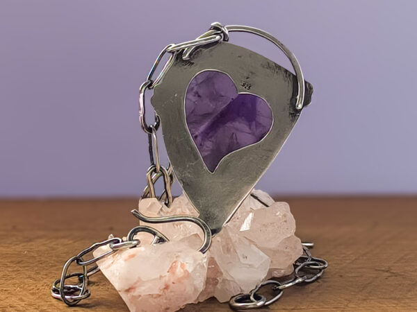 Sterling Silver Amethyst Necklace - Image 5