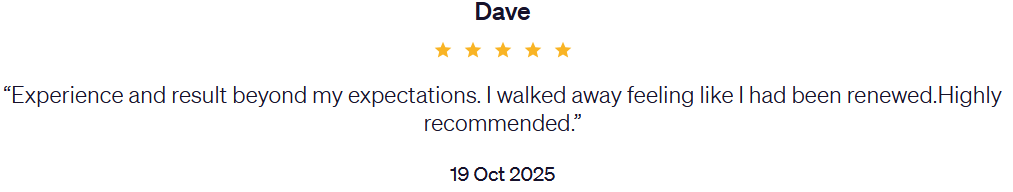 Testimonial Dave