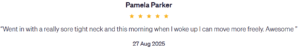 Testimonial Pam